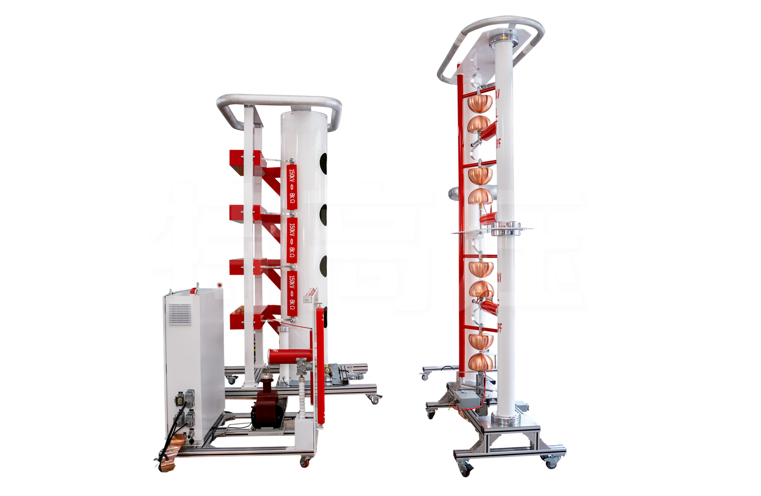 UHV-600kV/45kJ 雷電沖擊電壓發(fā)生器試驗(yàn)裝置