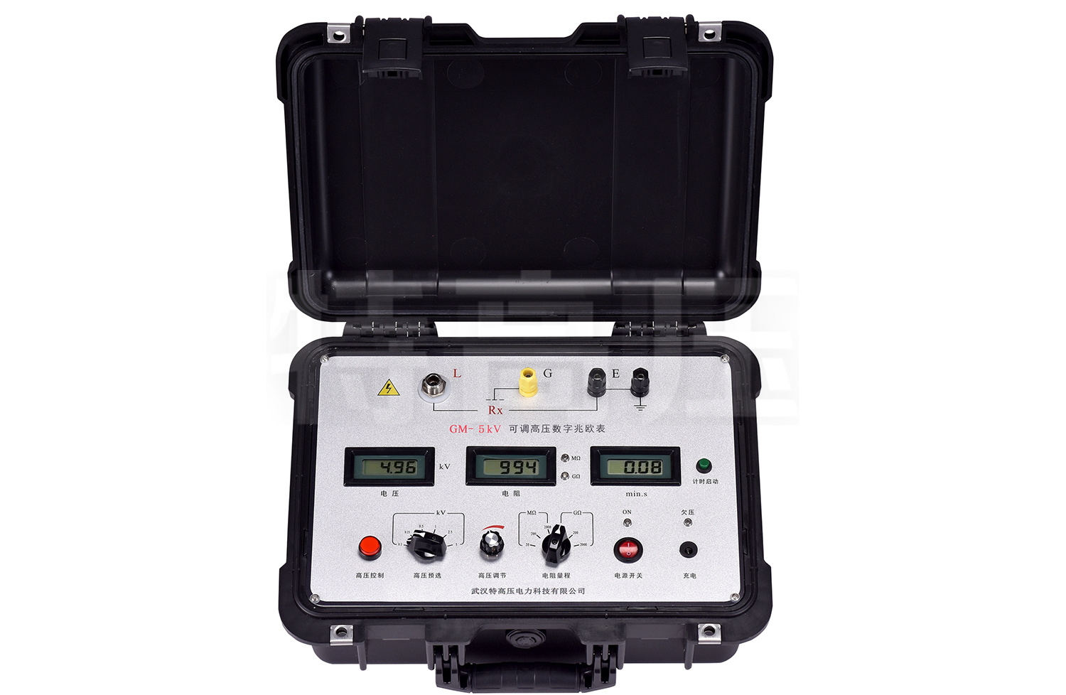 GM-5kV 可調高壓數字兆歐表