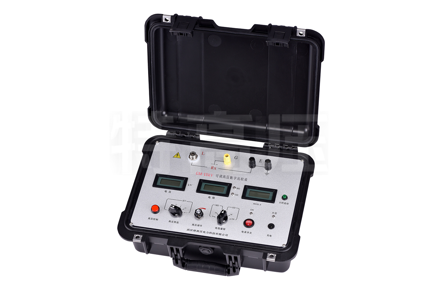 GM-15kV 可調(diào)高壓數(shù)字兆歐表